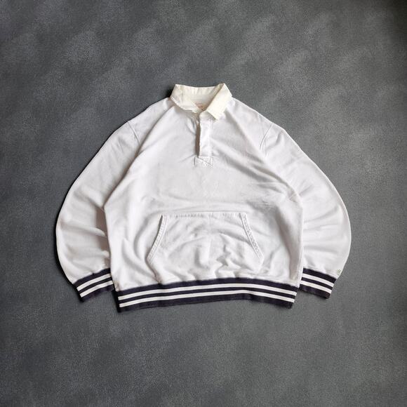 Vintage Champion x Todd Snyder Rugby Style White Sweatshirt XXL - Picture 4 of 8